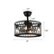 Kitcheniva Rustic LED Farmhouse Ceiling Fan With Light And Remote